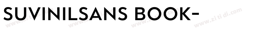 SuvinilSans Book字体转换 SuvinilSans Book字体转换